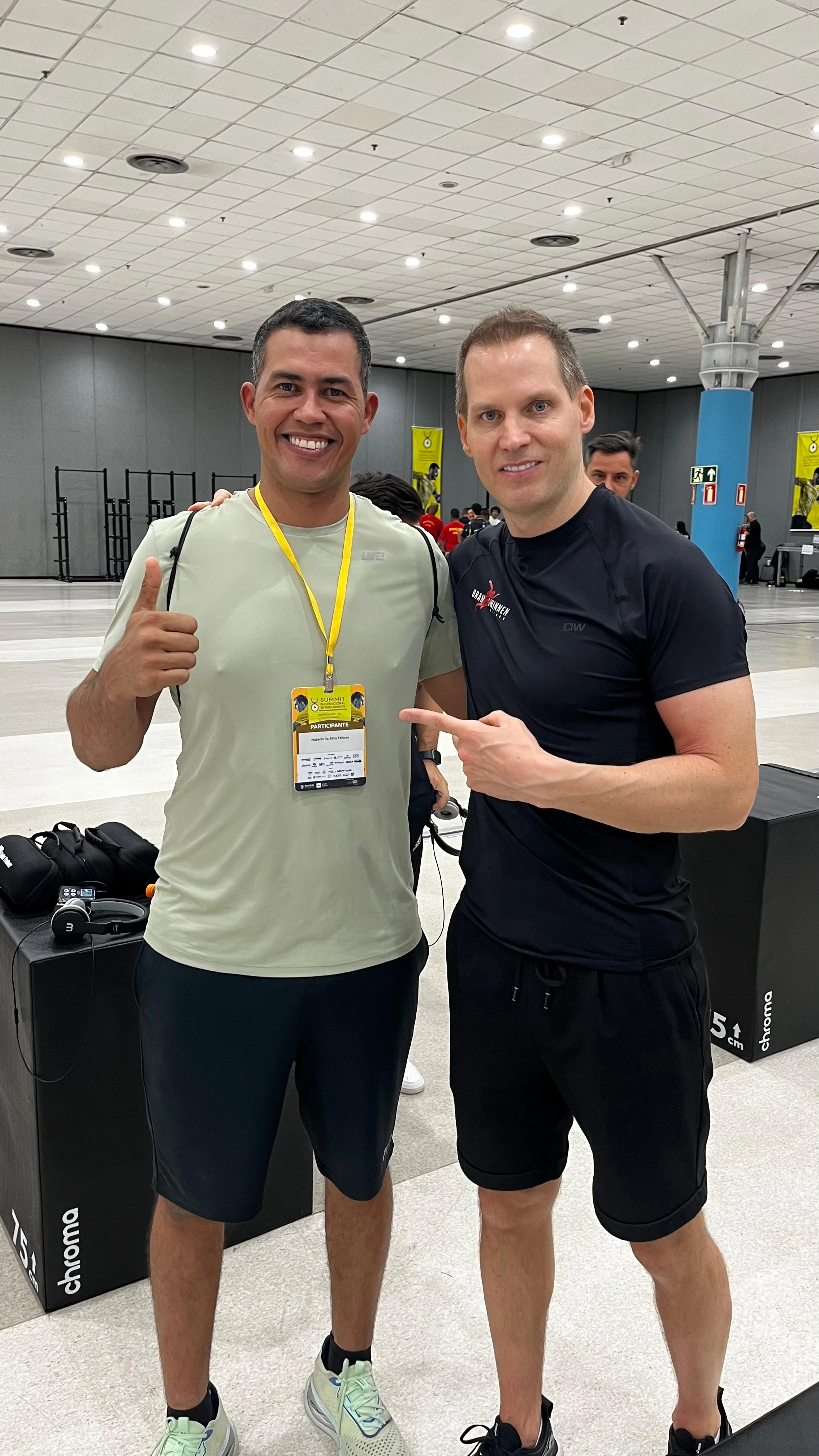 Foto com Bram Swinnen