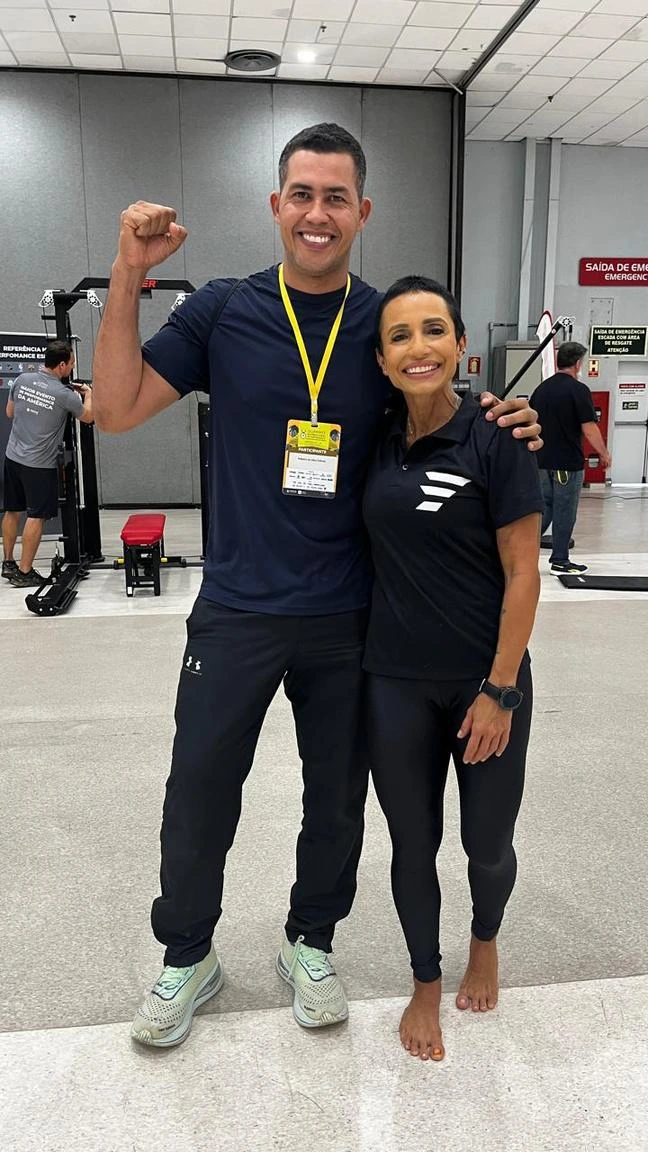 Foto com Daniela Azevedo