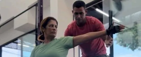 Noberto dando aula para profissionais